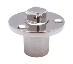 Шпигат нерж. 24,5мм с резьбовой пробкой, Marine Rocket