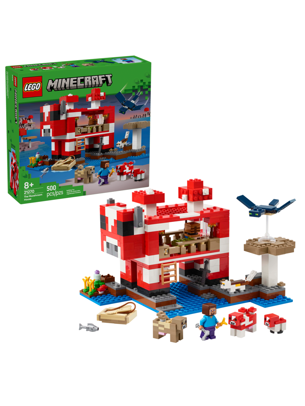 Конструктор LEGO 21270  Minecraft "Муухоморный Дом"