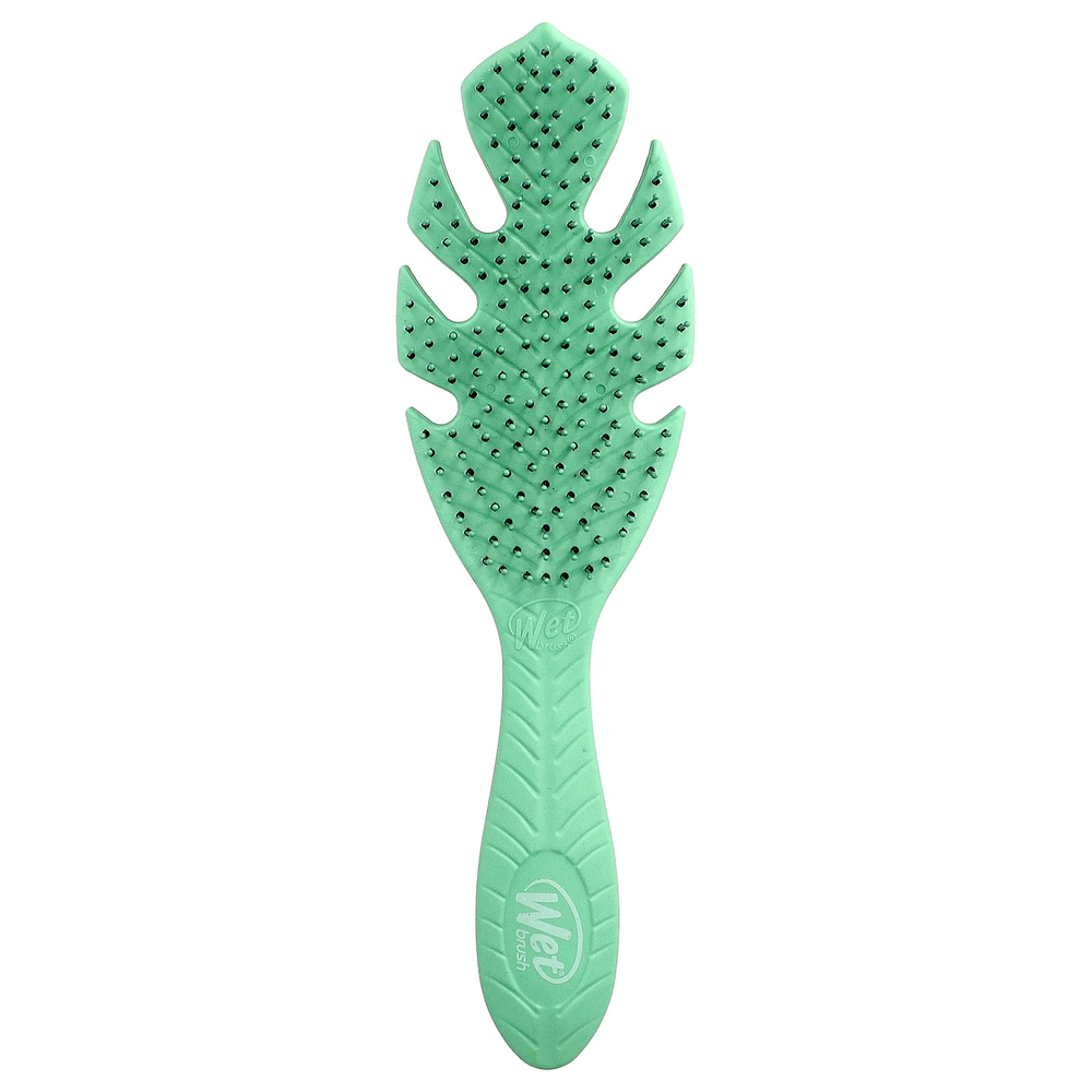 Wet Brush, Средство для расчесывания волос Go Green ™, зеленое, 1 кисть