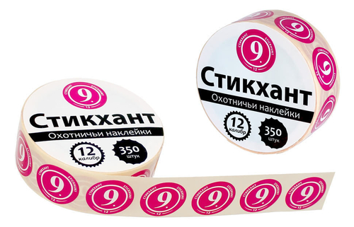 Набор наклеек СТИКХАНТ шайба 9