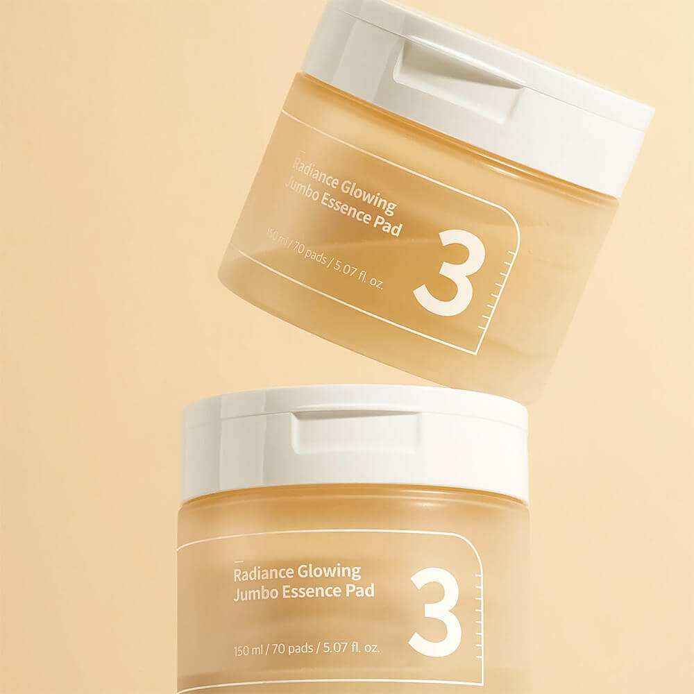 Тонер-пэды для сияния кожи Numbuzin No.3 Radiance Glowing Jumbo Essence Pad
