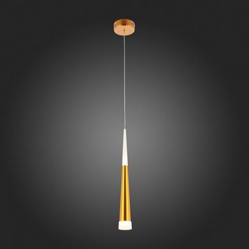 SLE200103-01 Светильник подвесной Золотистый/Золотистый, Белый LED 1*7W 3000K ORPELO