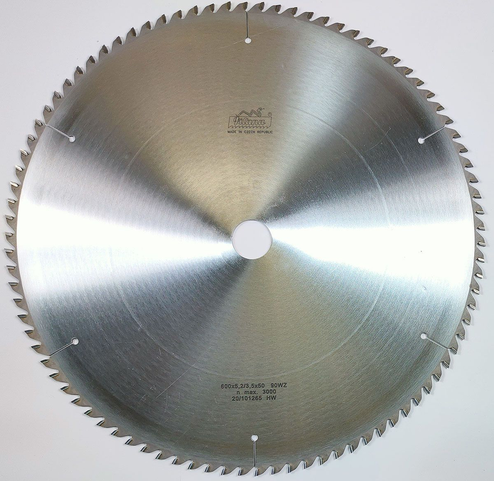 Пила дисковая TCT "Pilana" 600x5.2/3.5x50 z90 81-20 WZ