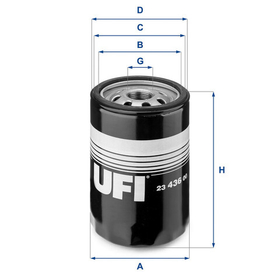 UFI - 2343600-UFI - Oil Filter