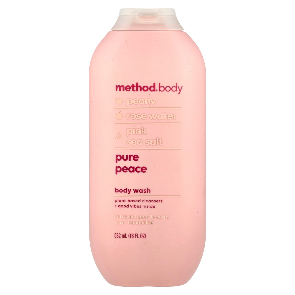 Method, гель для душа, Pure Peace, 532 мл (18 жидк. унций)