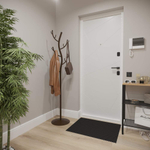 Вешалка напольная "Дерево" коричневая