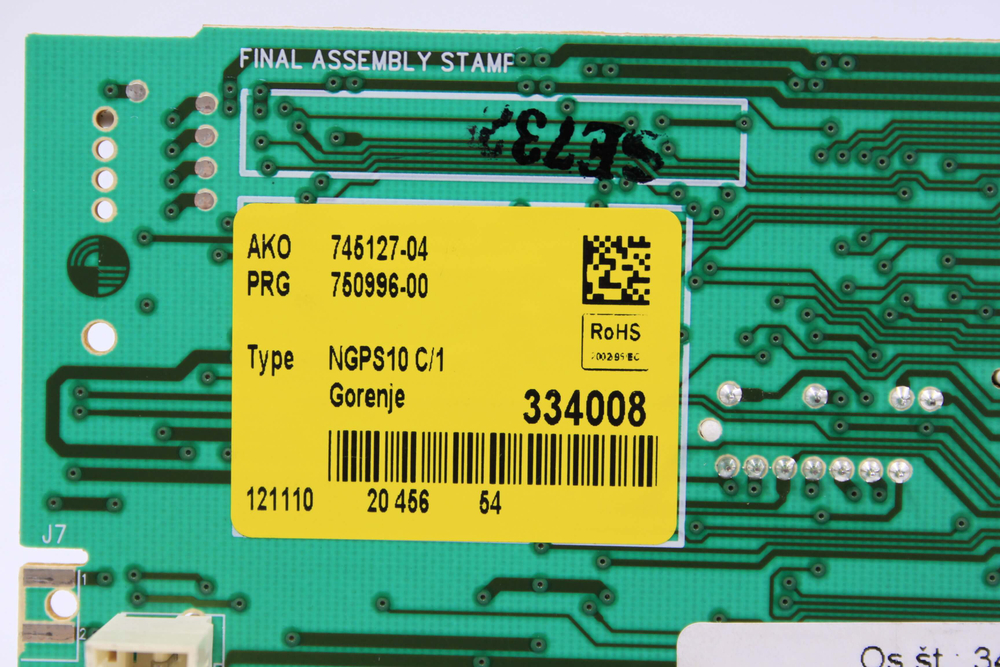 Модуль управления Gorenje 334008
