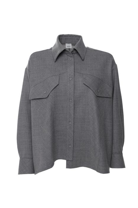 РУБАШКА ВИНСЕ СЕРЫЙ