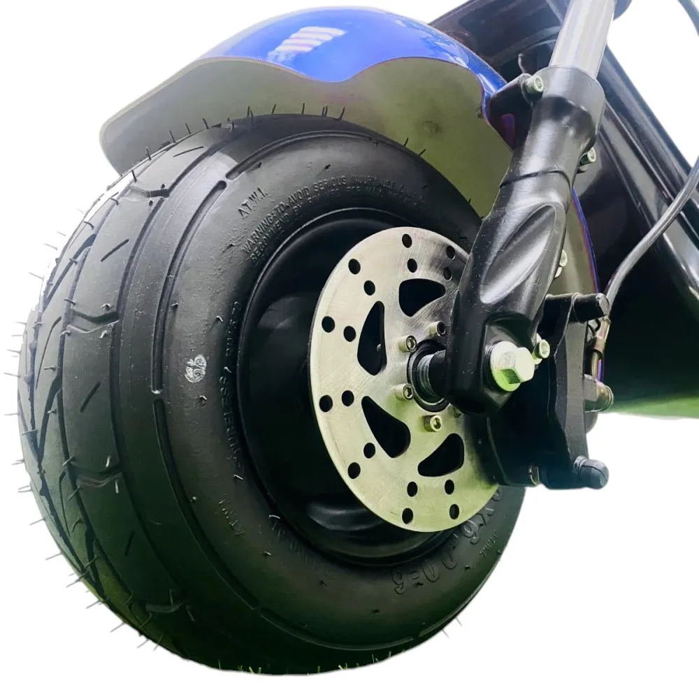 Электроскутер Citycoco GT X3 Pro Trike Mini Синий