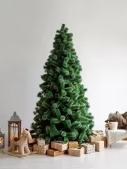 Интерьерная искусственная сосна Рублевская зеленая 3 м., ствольная, Леска, Green Trees (GT3RULES)