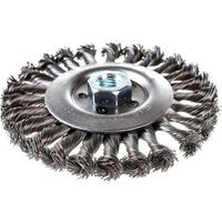 Кордщетка радиальная 125 мм М14 для МШУ витая ПРАКТИКА серия Профи