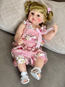 Кукла Реборн виниловая 48см в пакете (FA-019FVA)