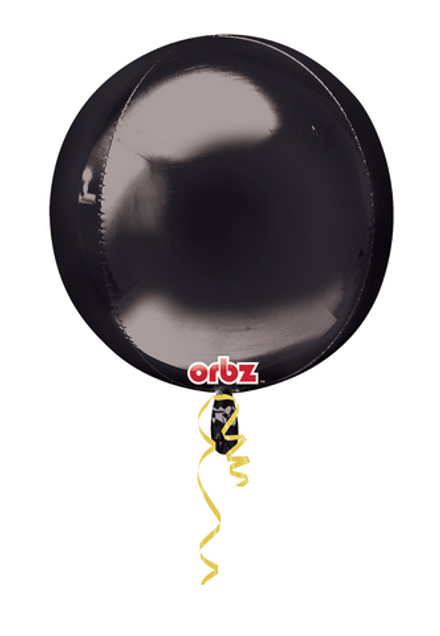 А 3D СФЕРА Б/РИС 16" Металлик Black черный