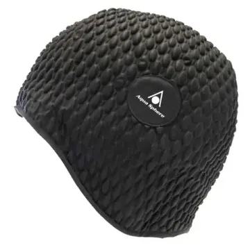 Шапочка для бассейна Aqua Sphere Bubble cap черная