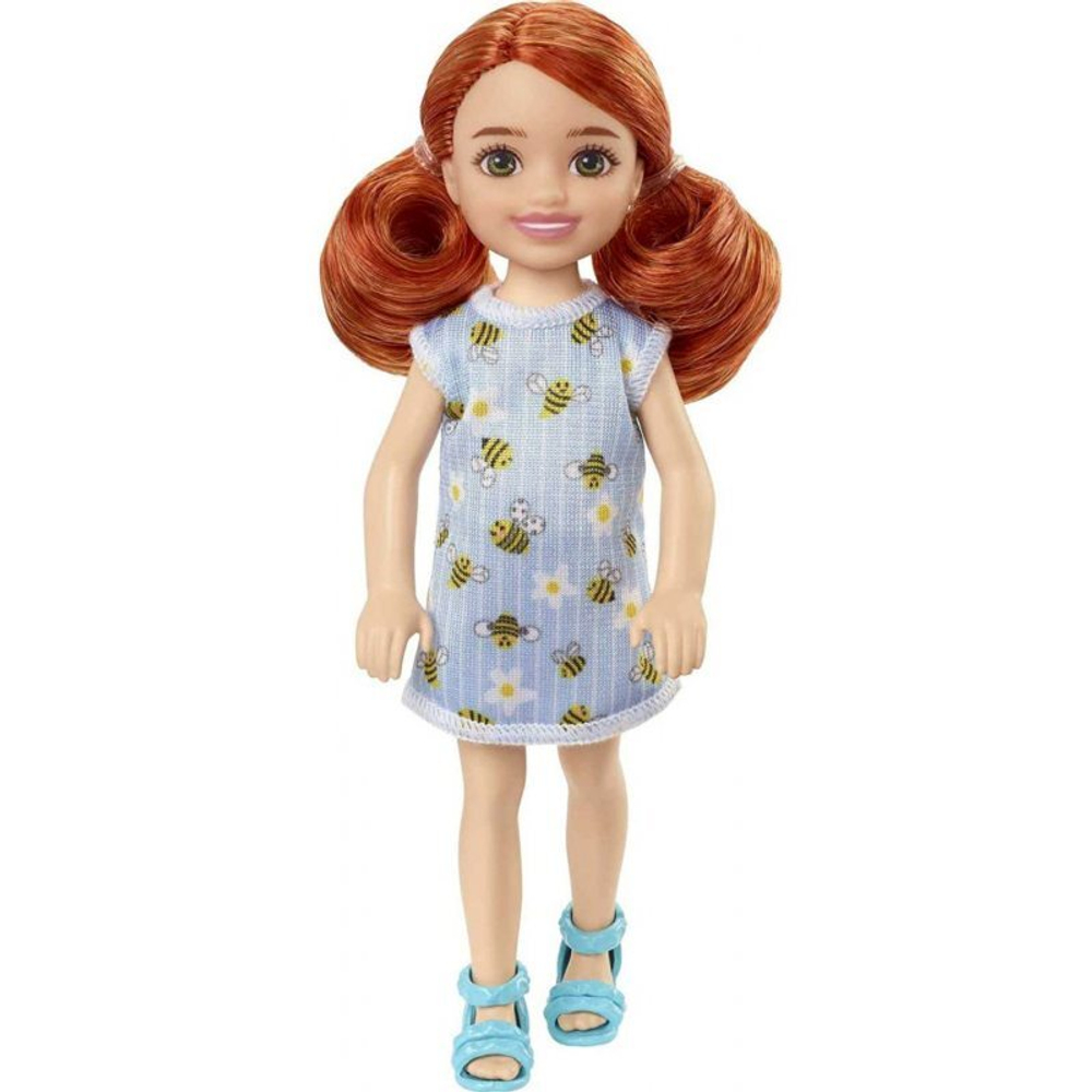 Barbie - Club Chelsea Doll в платье с пчелиным мотивом HGT04
