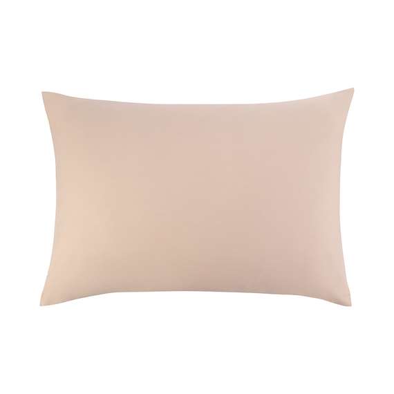 Набор наволочек из премиального сатина бежевого цвета из коллекции essential, 50х70 см