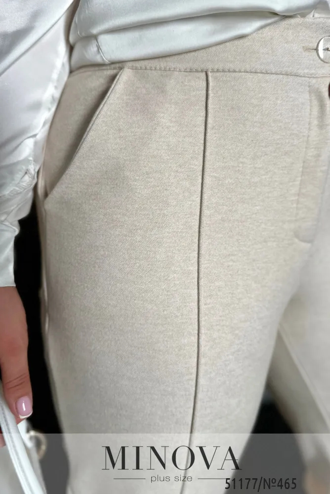 Брюки 465-бежевый Minova