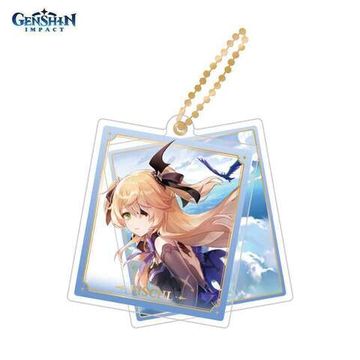 Брелок акриловый Fischl 6975628245178