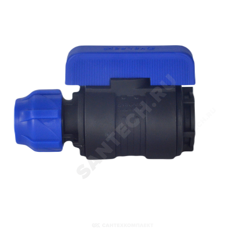 Кран шаровой компрессионный ПЭ Дн 32х3/4" ВР Ру16 VALFEX 1210012532034
