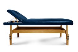 Массажный стол Relax Comfort синяя кожа