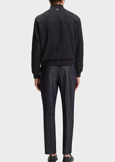 Куртка кожаная BOSS H-Muller