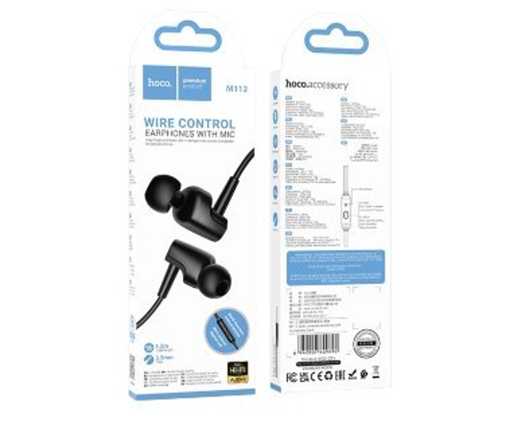 M112 Story universal earphones with microphone