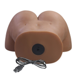 Мастурбатор Briony с 2 любовными каналами (Цвет: коричневый)