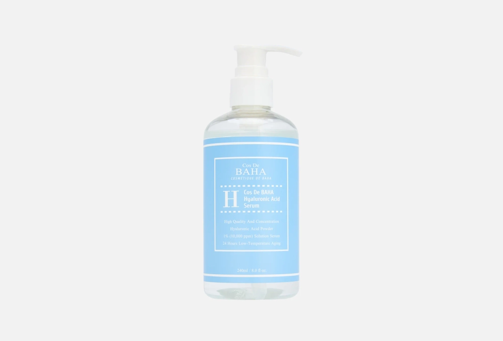 Cos De BAHA Сыворотка увлажняющая с гиалуроновой кислотой - Hyaluronic serum (H240), 240мл