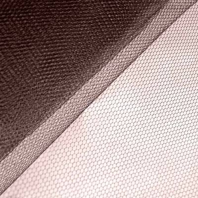 Фатин жёсткий, 36 гр/м.п., 180 см, каштановый