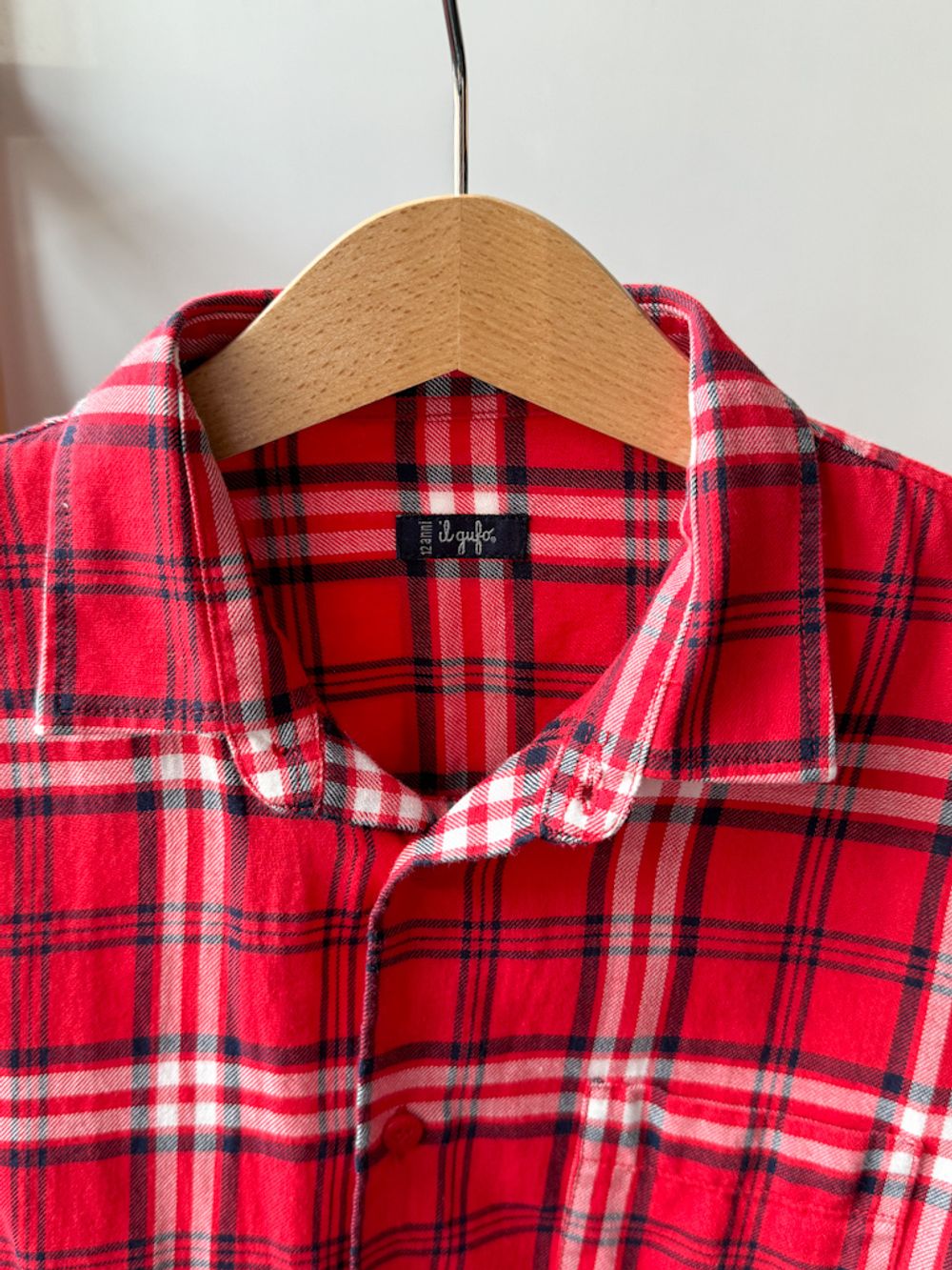 Хлопковая рубашка Il Gufo, 152