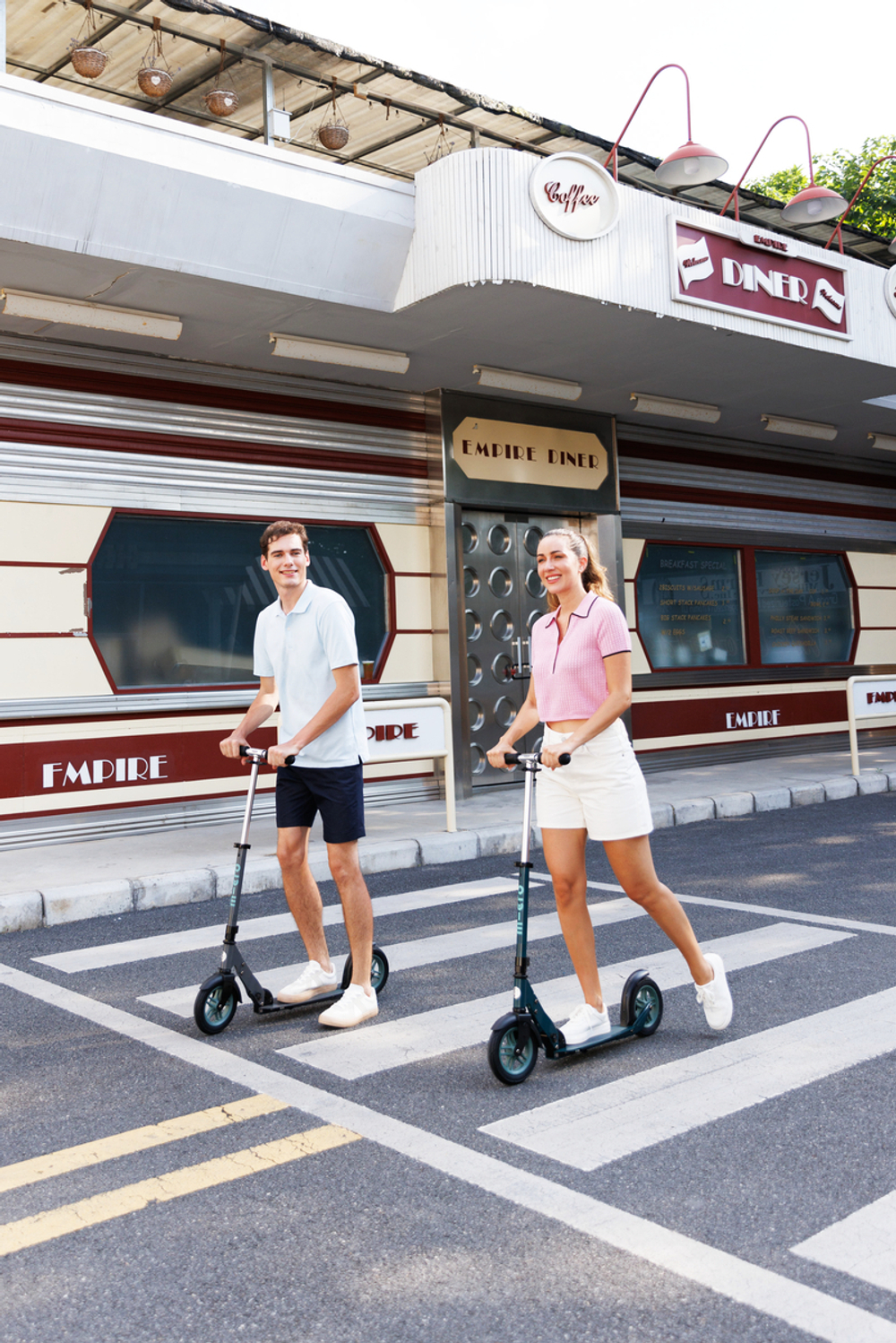 Самокат Micro Classic NanoGrid, серый