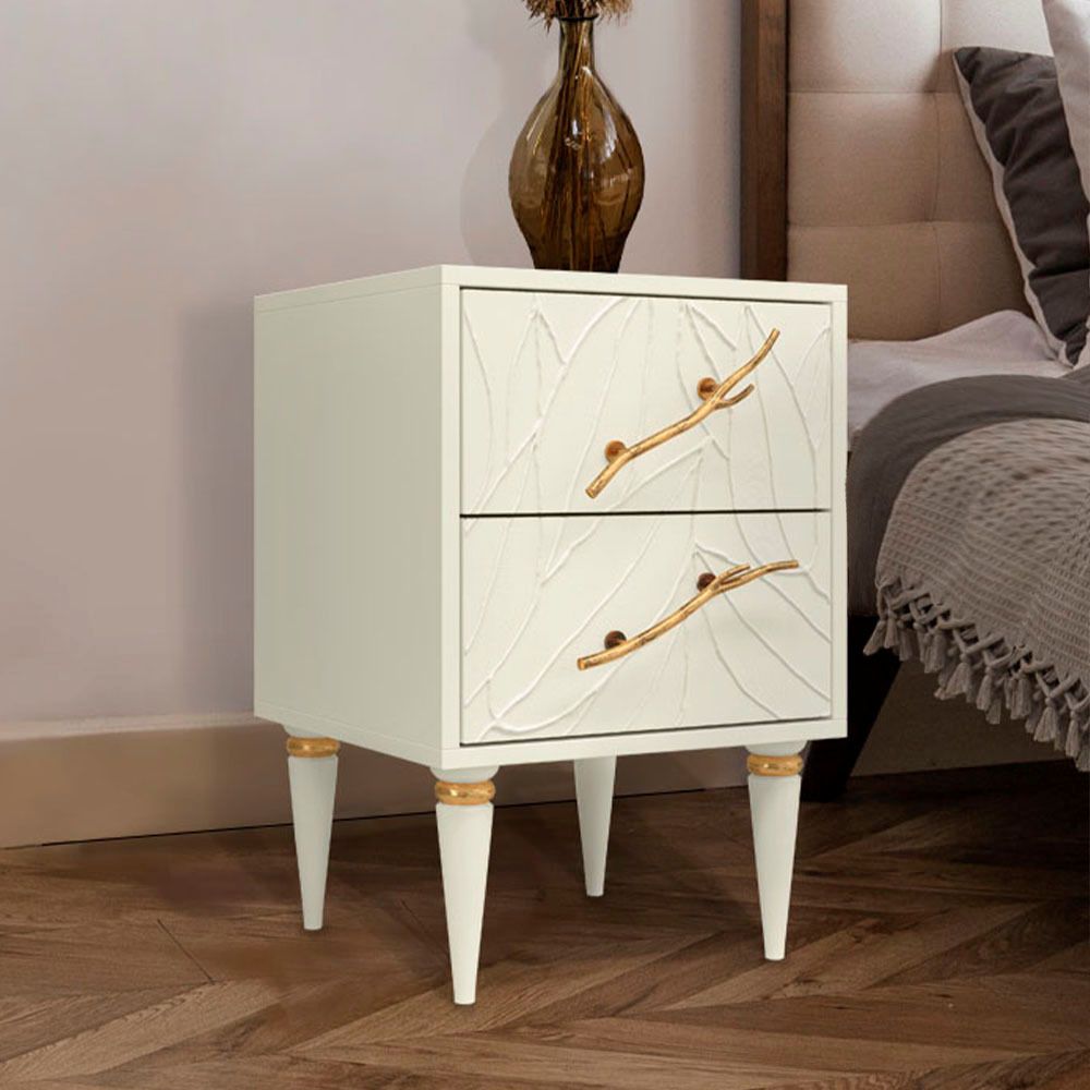 Тумба Арт Колор leaves Классик Голд Кремовый белый