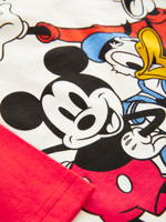 Лонгслив для мальчика Next 113-323, Молочный, Красный, Синий