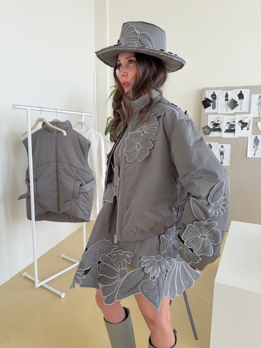 БОМБЕР ЮНИС СЕРЫЙ