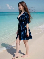 Купальник-платье слитный большой размер