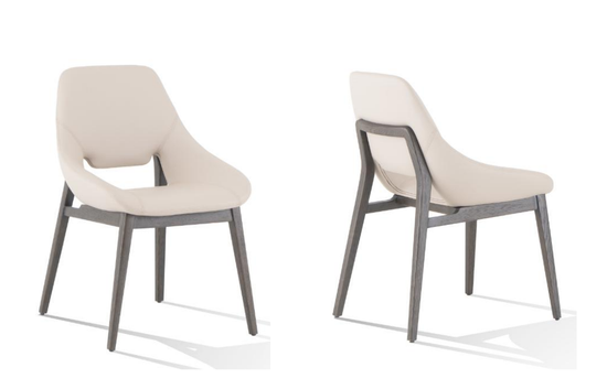 Стул Grace серая экокожа