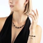 Колье Coeur de Lion Black-Gold 4089/10-1316