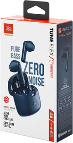 Наушники JBL Tune Flex, Bluetooth, внутриканальные, синий [jbltflexblu](Б/У)