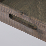 Поднос, 38х28, Флоутард, столик для завтрака в постель, для кухни, состаренный бурый, Dipriz