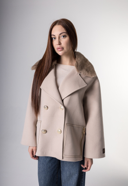 Пиджак демисезонный из кашемира бренда Di"Anna