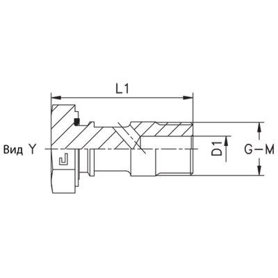 Болт BANJO BSP 1/4