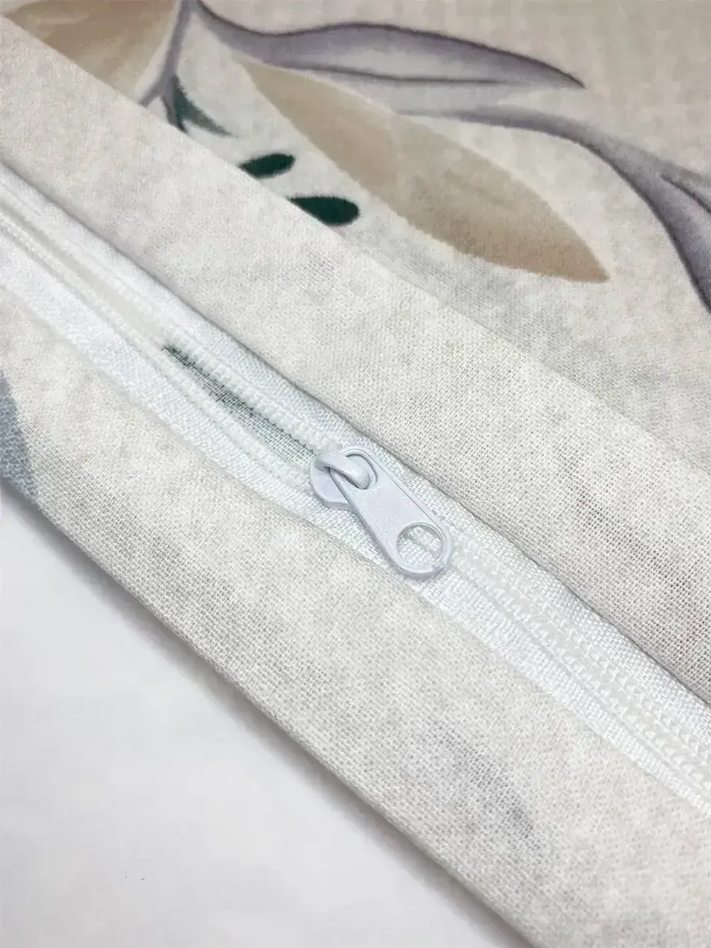 Наволочка 1шт перкаль Сказка "Хлопок" 45x45 см на молнии