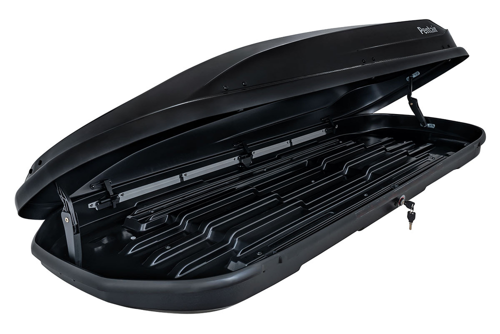 Бокс автомобильный на крышу Pentair RESORT 510L черный глянец, двусторонний