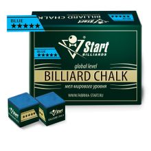 Мел Startbilliards 5 звезд синий (72шт)