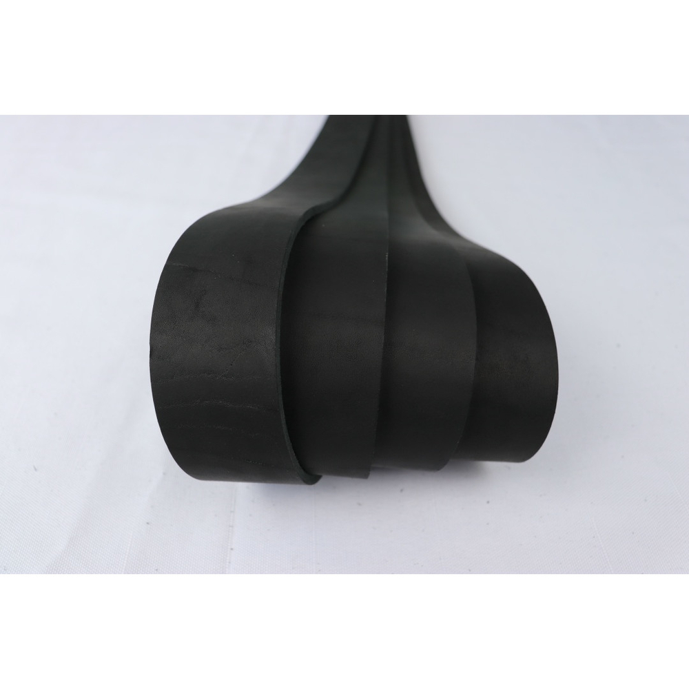 Ременная заготовка Блэк с жировой отделкой гладкая