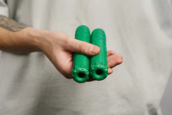Грипсы Ethic rubber grips green