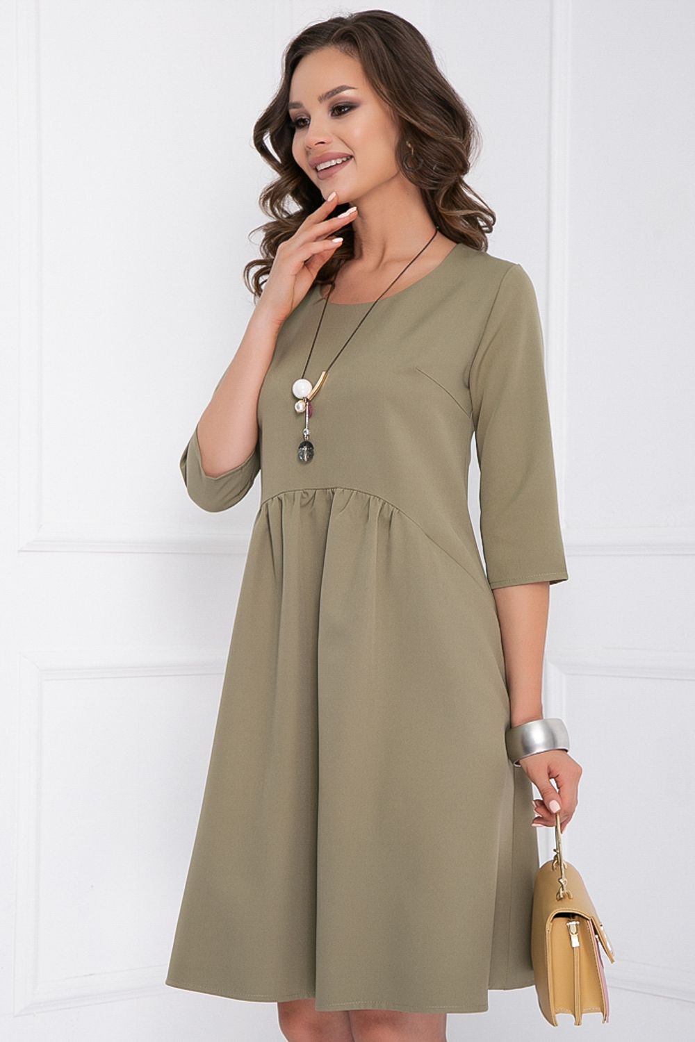 ПЛАТЬЕ АРНЕСТА (ХАКИ) Bellovera (Акция)