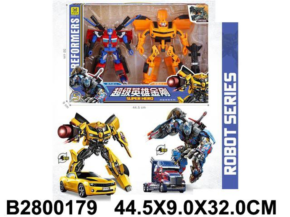 Трансформер-робот, коробка YND 666-45