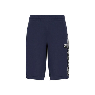 Мужские теннисные шорты EA7 Train Logo Series Tape Bermuda Coft Shorts Men - Blue, Green