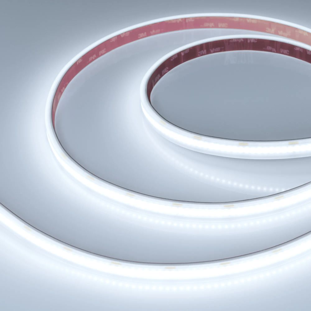 Светодиодная лента герметичная RTW-PS-A240-12mm 24V White6000 (19 W/m, IP67, 5m) (Arlight, CRI>90) 052633